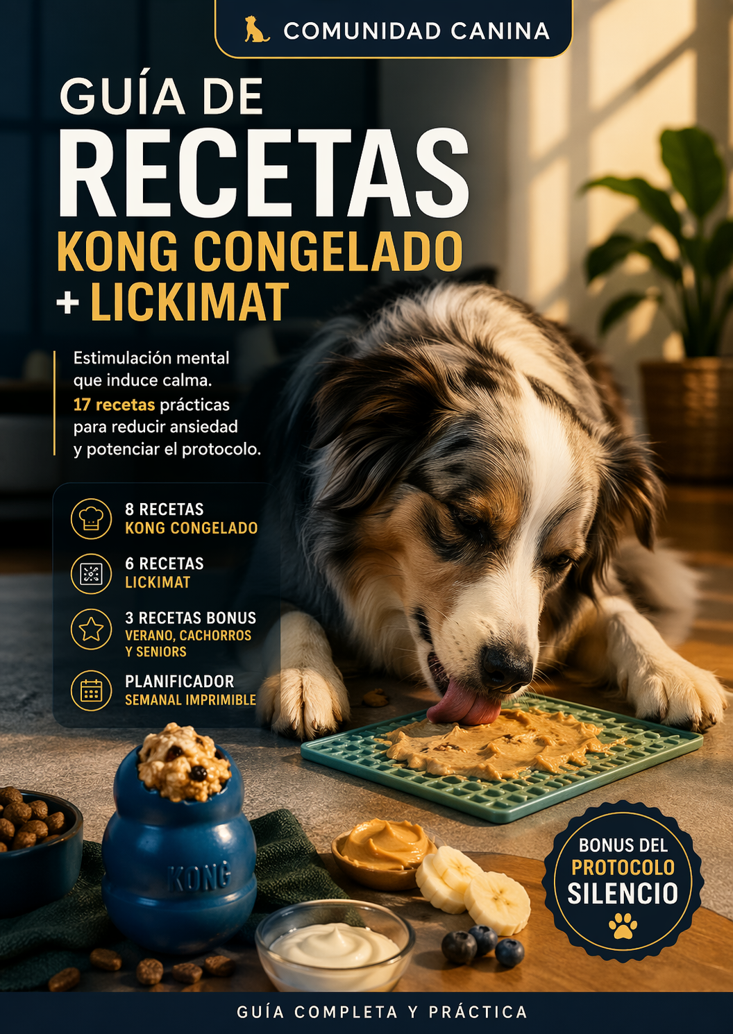 Guía de Recetas Kong